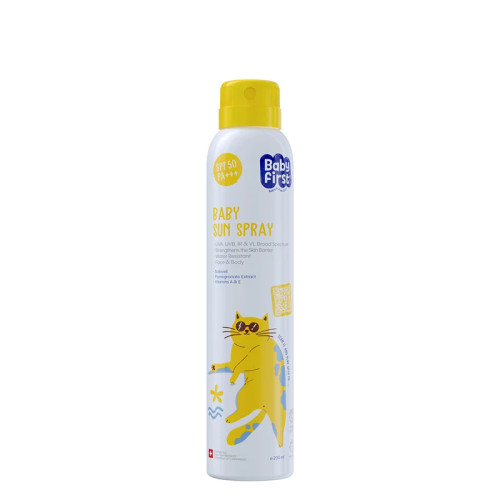 اسپری ضدآفتاب کودک SPF50 بیبی فرست