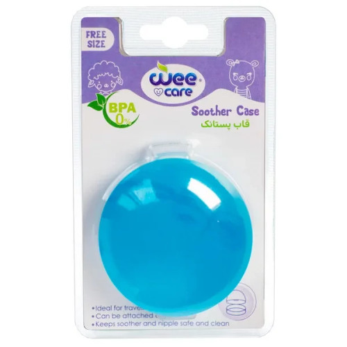 قاب پستانک وی کر مدل گرد به همراه بند پارچه ای -Wee Care-A802